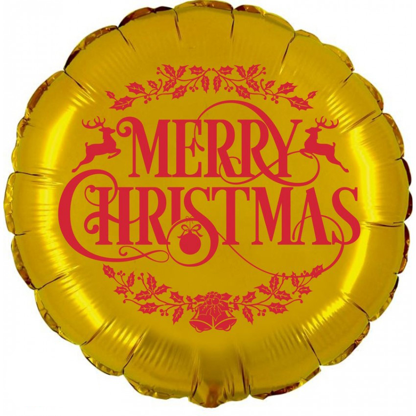 Palloncini Mylar CTX - Merry Christmas Renne (18”)